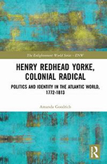 Henry Redhead Yorke, Colonial Radical book cover