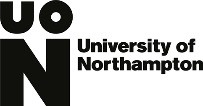 Universit of Northampton logo