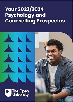 Psychology and Counselling Prospectus 2023-2024 front cover