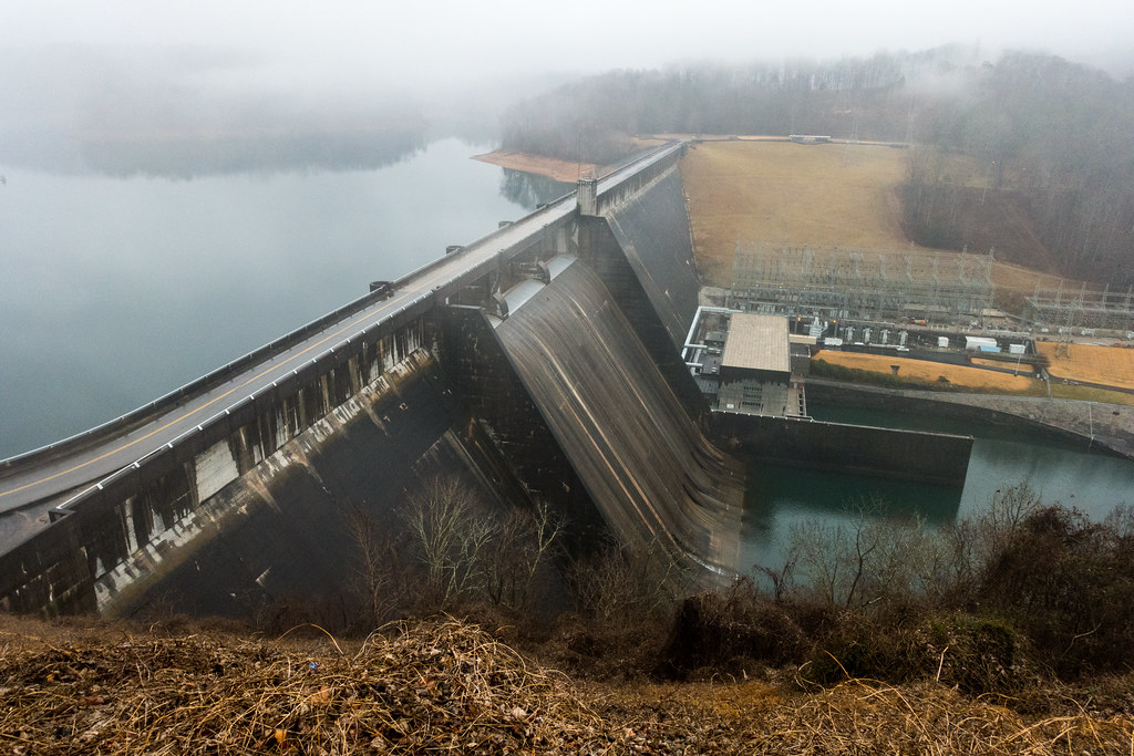 Photo of Norris Dam in Tennessee 