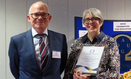 Prof Derek Matravers (on the left) and Dr Claudia Giupponi (on the right)