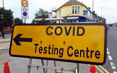 Photo by Tim Dennell - Follow Covid Testing Centre www.flickr.com/photos/shefftim/albums/72157713538756686