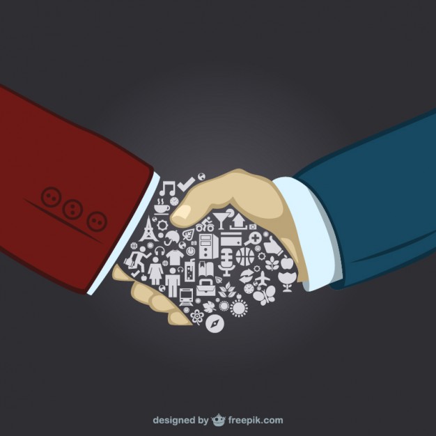 Business handshake image