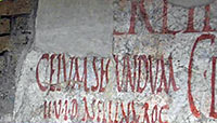 Roman graffiti at Pompeii