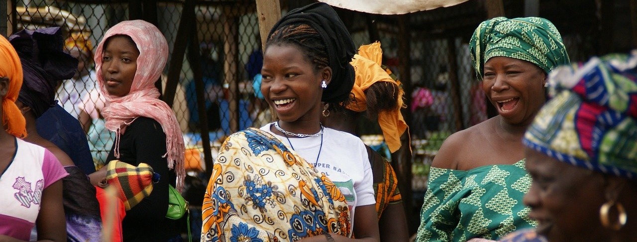 Gambia market women