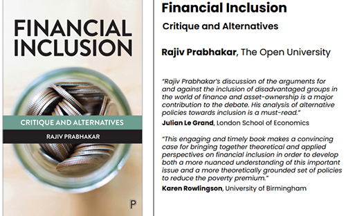 Financial Inclusion book cover and quotes