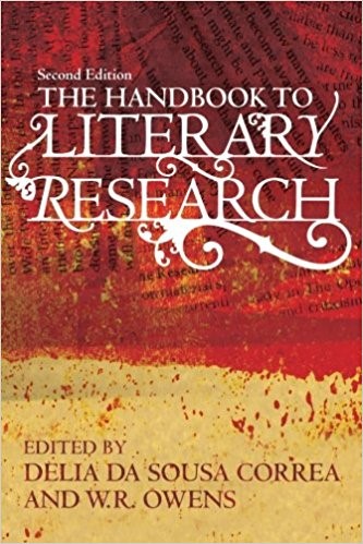 handbook literary research cover image