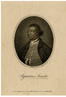 Ignatius Sancho (c. 1729-1780), the first person of African heritage known to have voted in a British election. © The Trustees of the British Museum