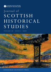 Journal of Scottish Historical Studies cover