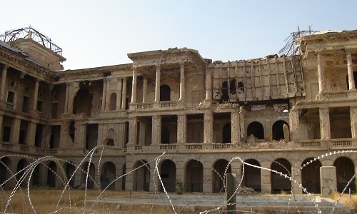 Darul Aman Palace, Kabul, Afghanistan, 2007