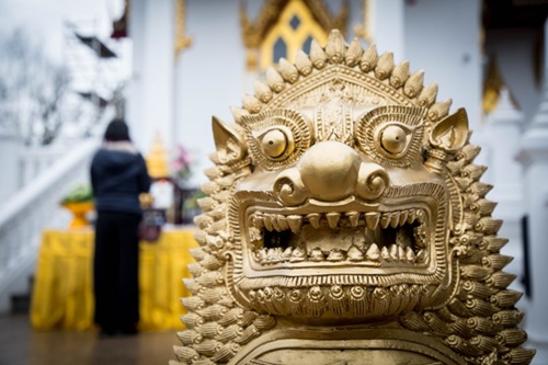 Wat Buddhapadipa, Wimbledon, UK, 2018. © Bruiszer/The Open University