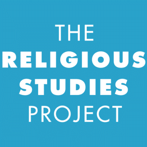 blue box with word 'The Religious Studies Project'