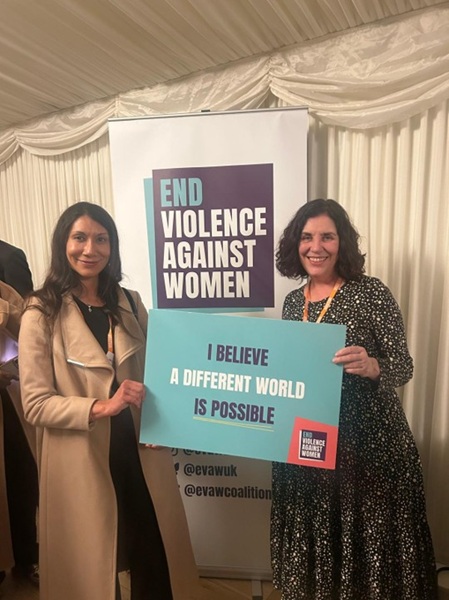 Researchers attending a policy engagement event in Parliament