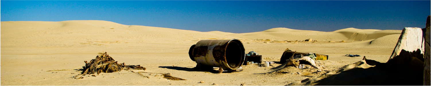 desert rocket on the set of a Star Wars movie