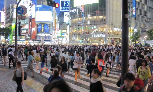Tokyo street scene