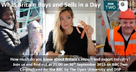What Britain Buys and Sells in a day