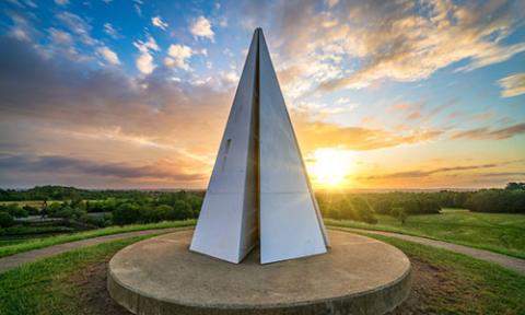 Campbell Park’s Light Pyramid