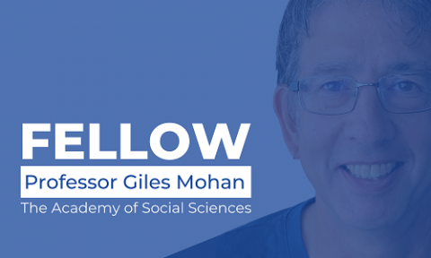 Professor Giles Mohan - Fellow Academy of Social Sciences