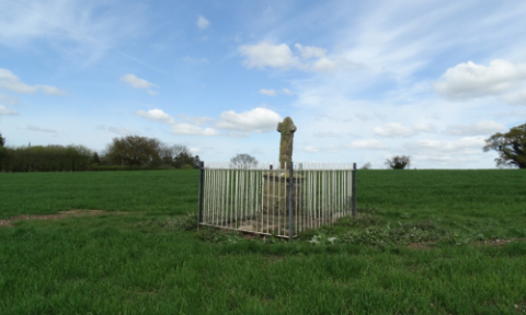 Audley’s Cross commemorating the 1459 Battle of Blore Heath
