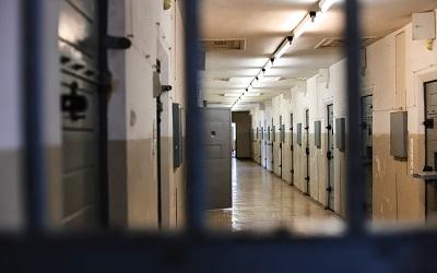 Photo of interior of a prison